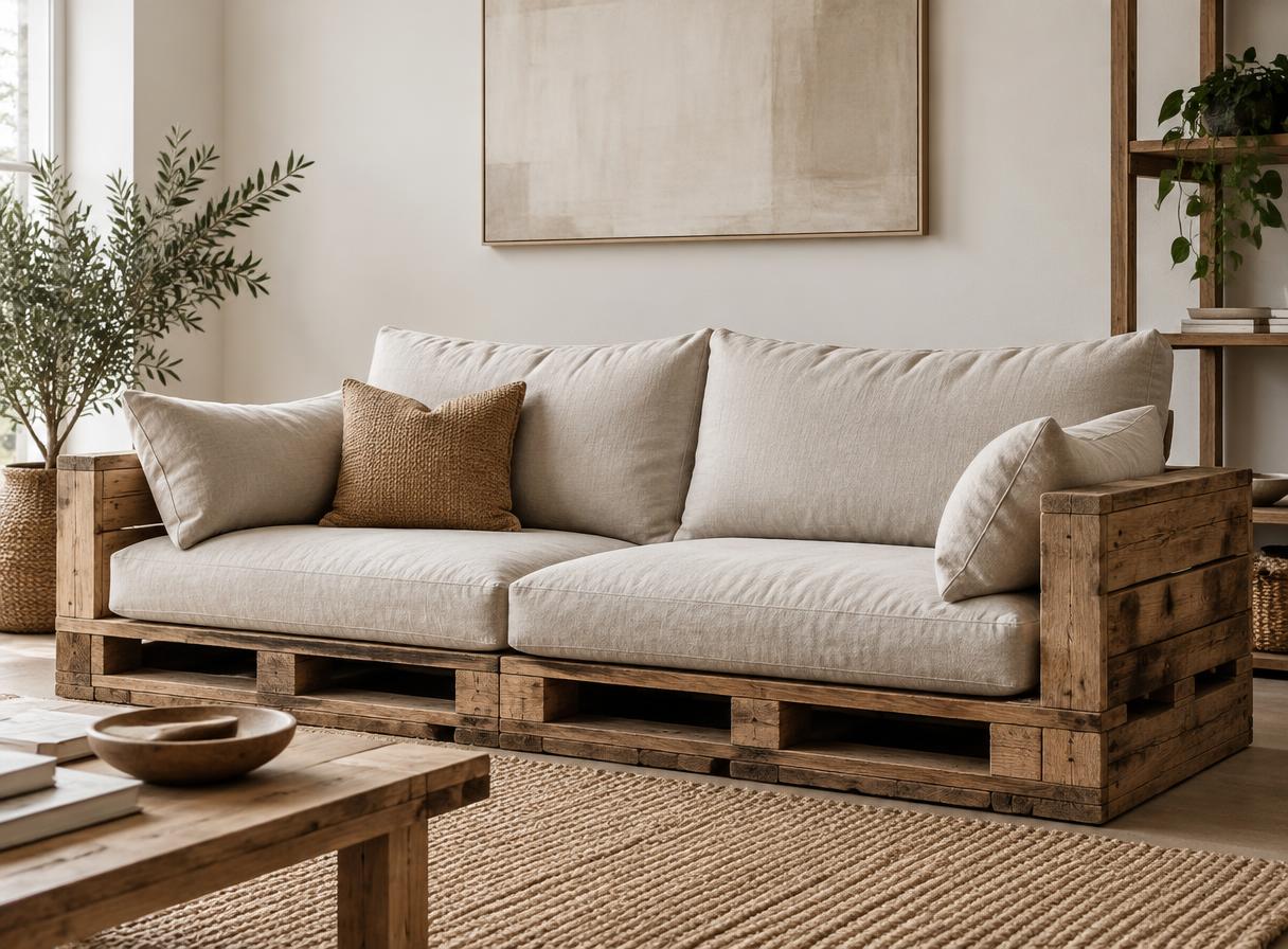 Test — Three-Seater Pallet Sofa